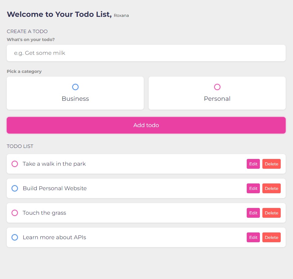 To-Do List Project